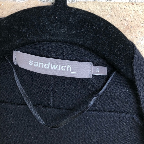 Sandwich Black Cardigan - Picture 2 of 3